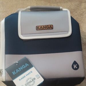 Navy and Gray Cooler Bag